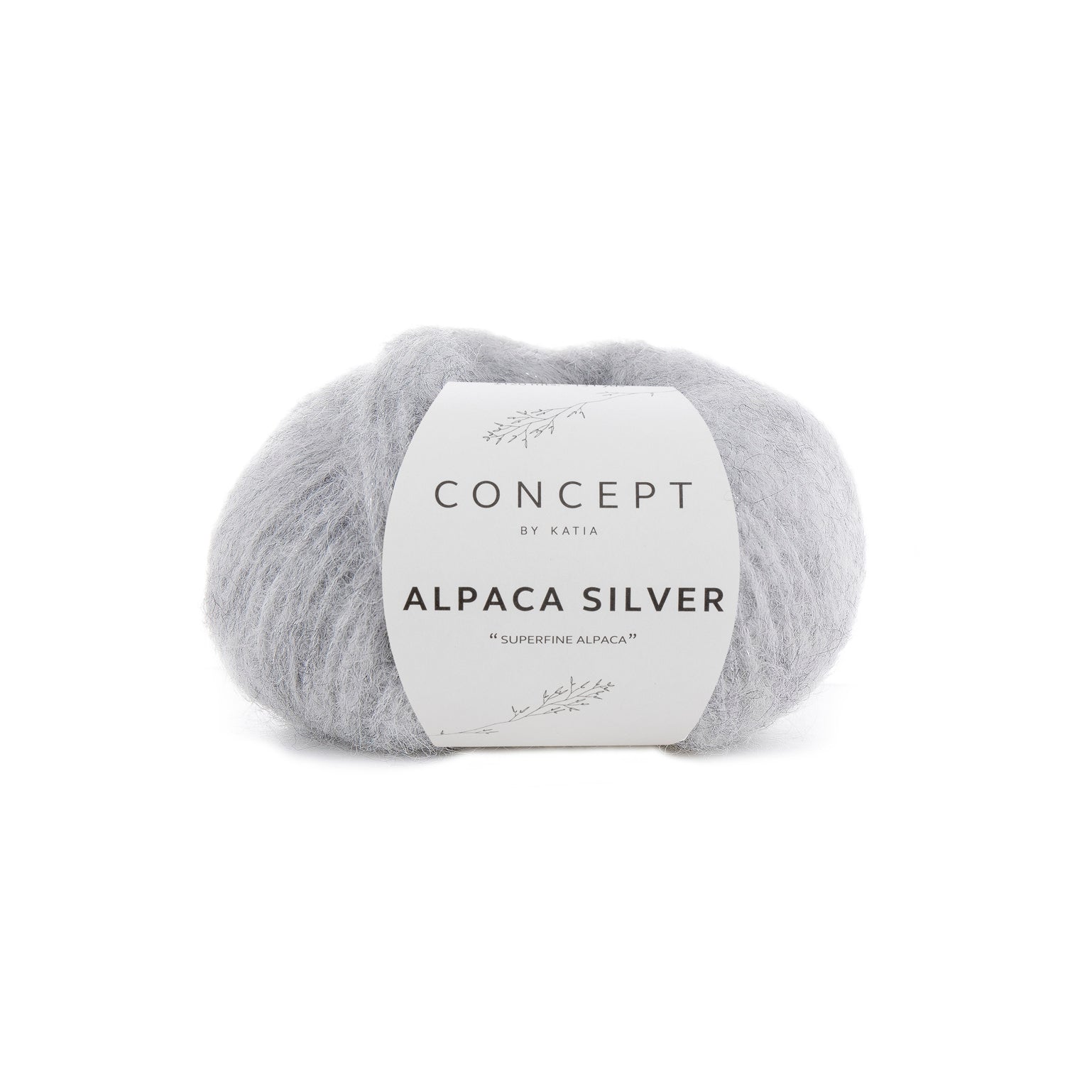 Concept Alpaca Silver von Katia zum Stricken - Beemohr