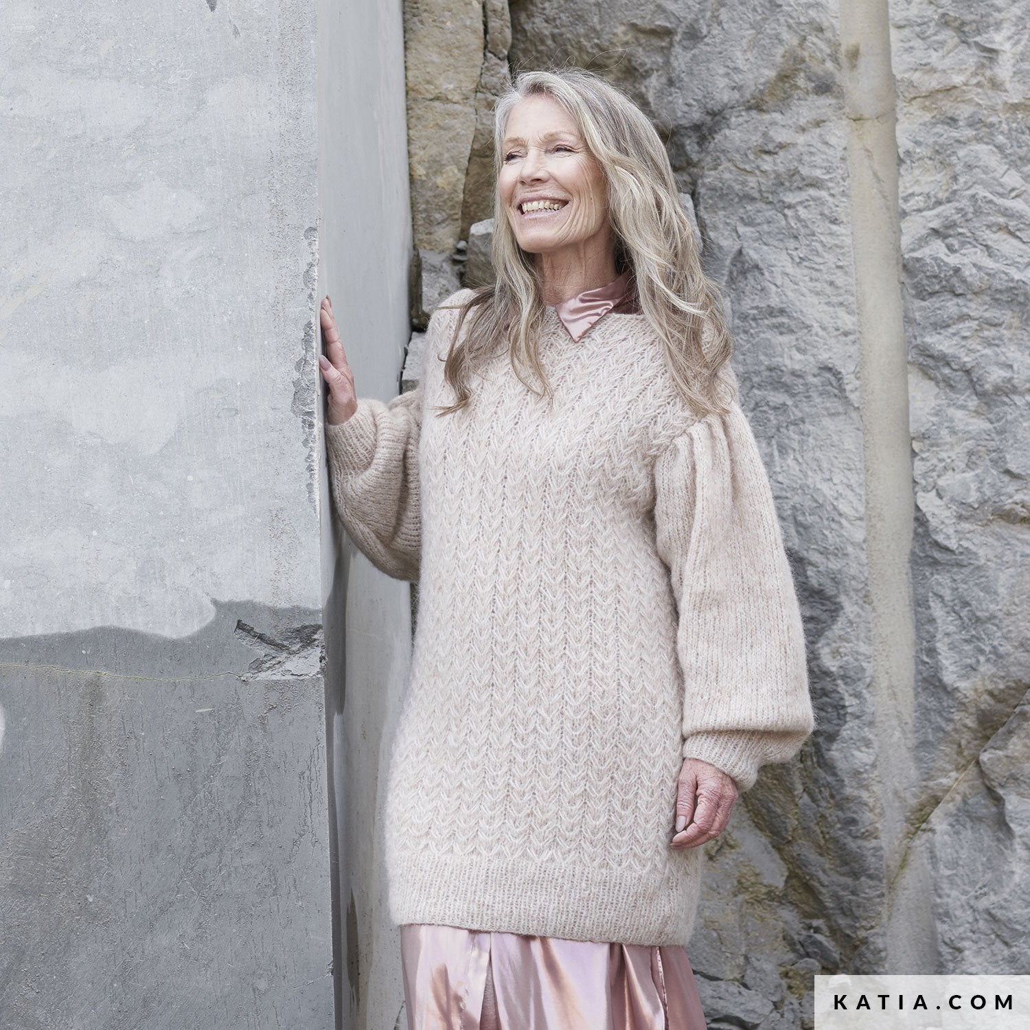 Concept Alpaca Silver von Katia zum Stricken - Beemohr