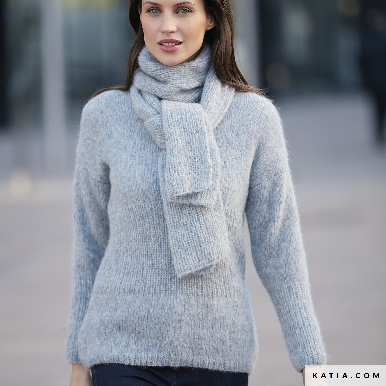 Concept Alpaca Silver von Katia zum Stricken - Beemohr