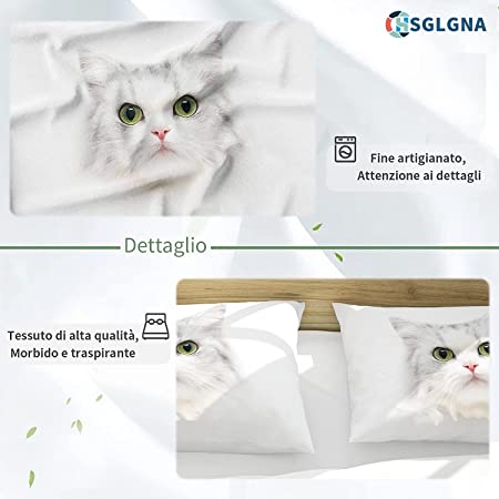 Katzen Bettwäsche Baumwolle