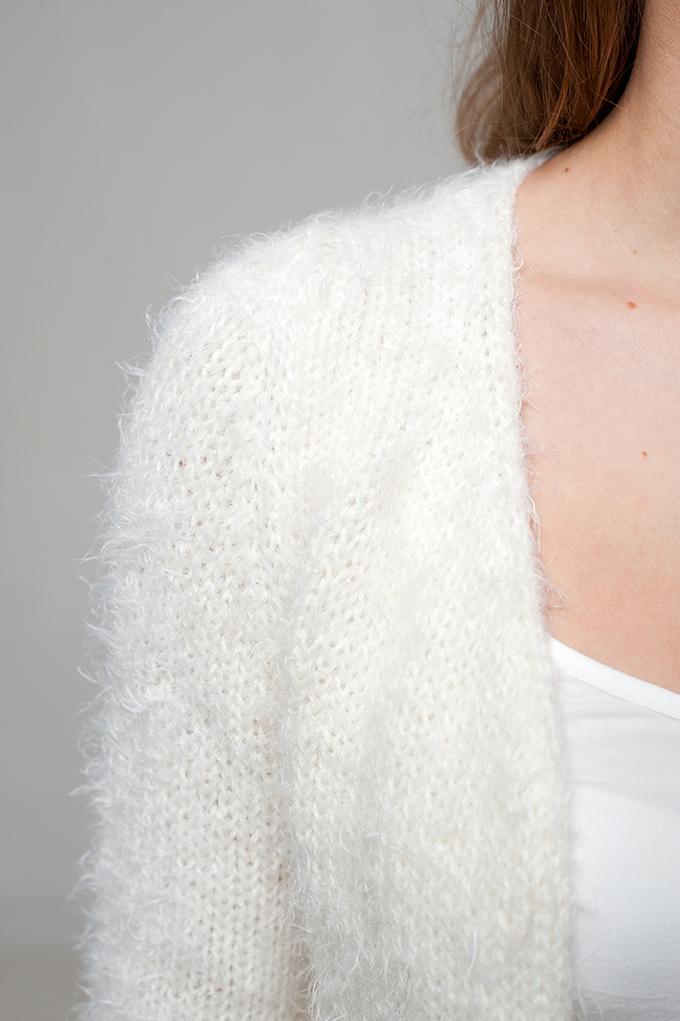 Bolero kuschelig weich für Herbst und Winterbräute JACKY - Beemohr