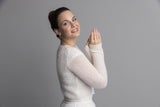 Bridal lace cardigan with skirt - Beemohr