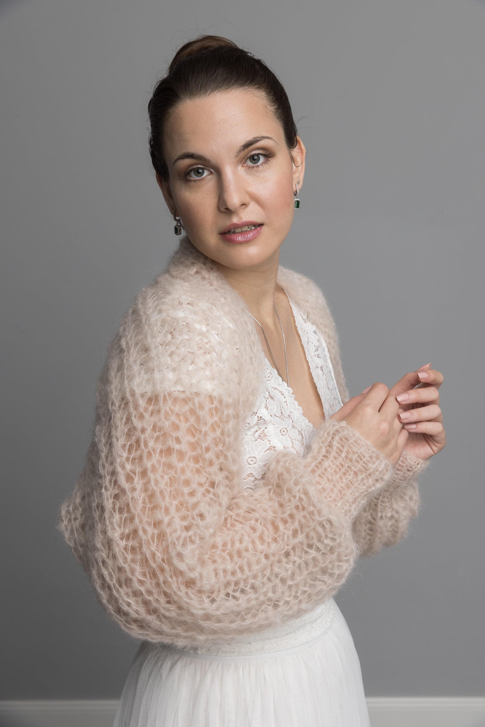 Strickanleitung: 3 D Bolero BREEZE für deine Hochzeit - Beemohr