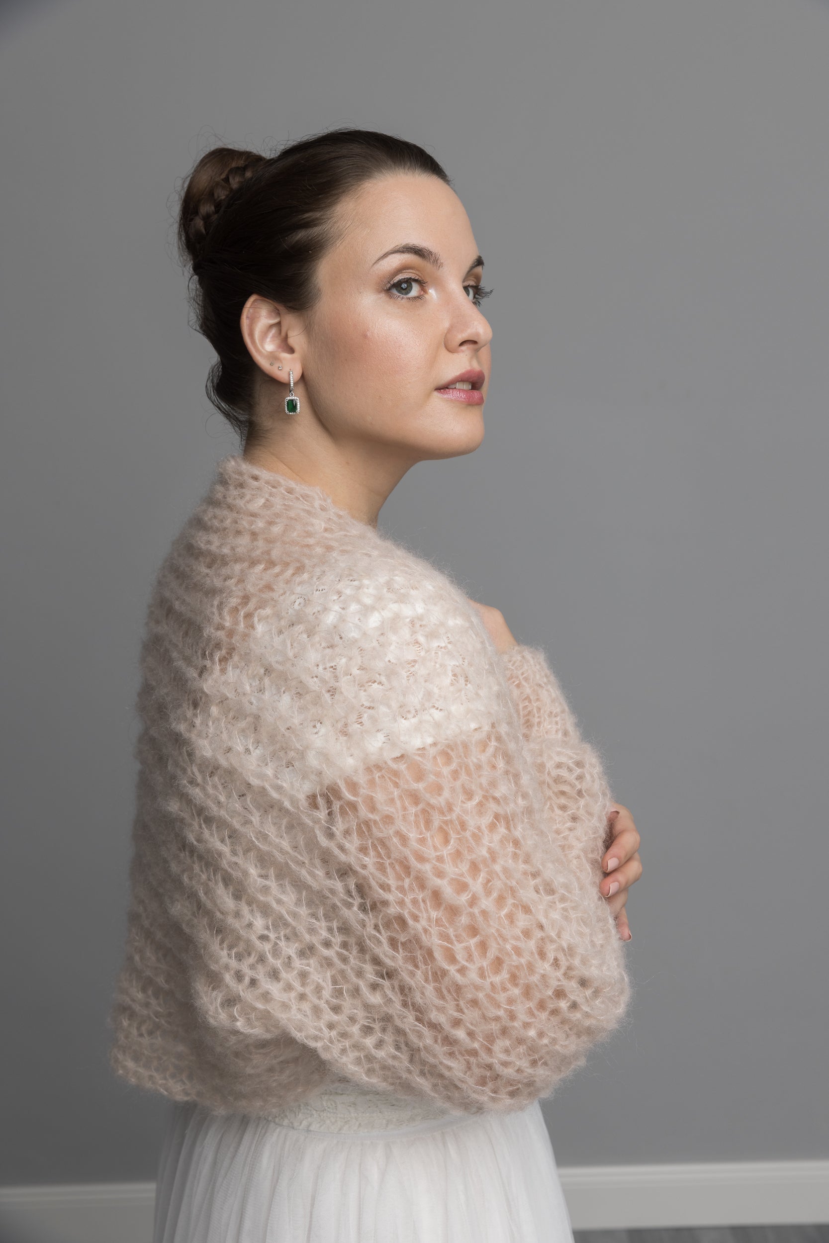 Strickanleitung: 3 D Bolero BREEZE für deine Hochzeit - Beemohr