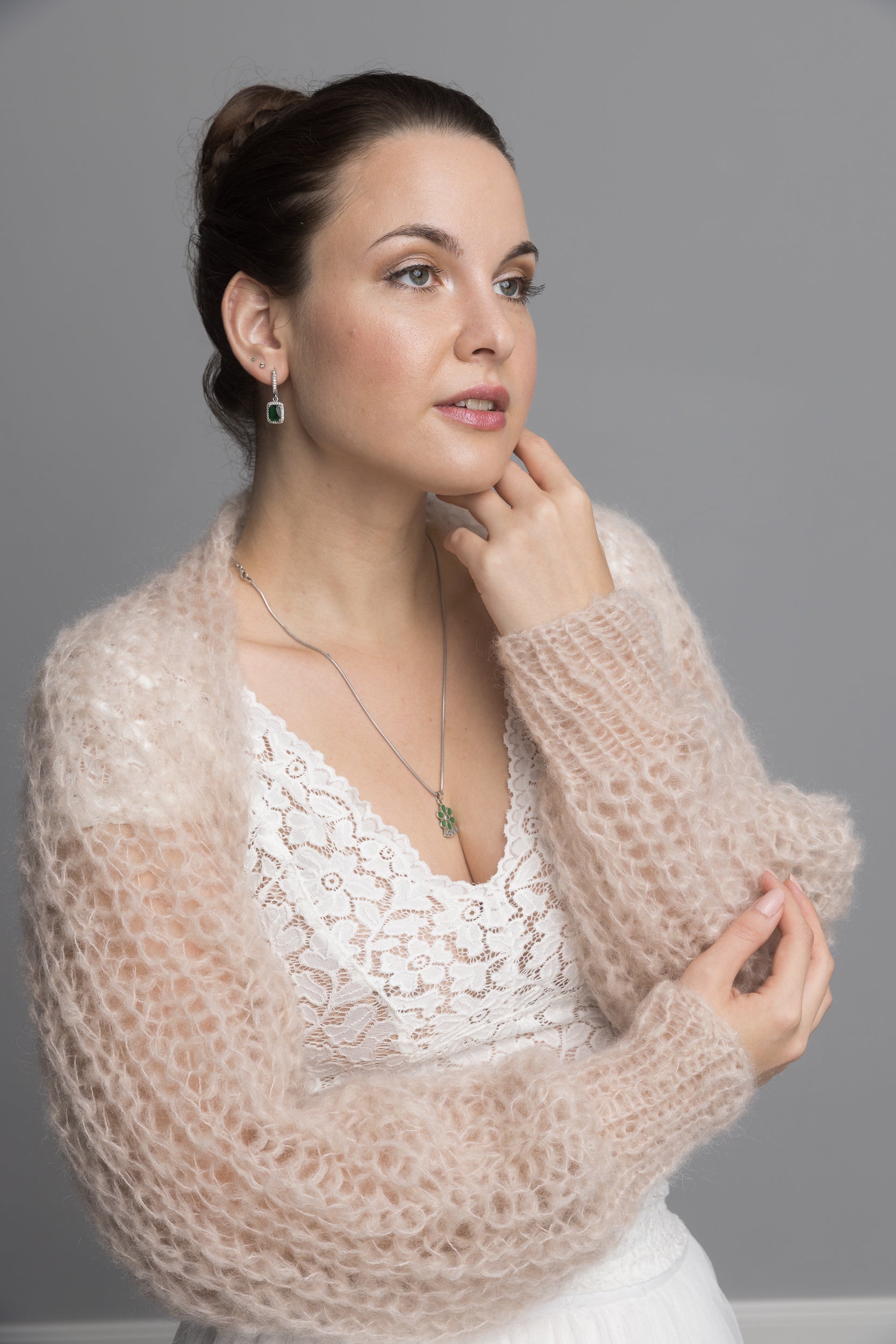 Strickanleitung: 3 D Bolero BREEZE für deine Hochzeit - Beemohr