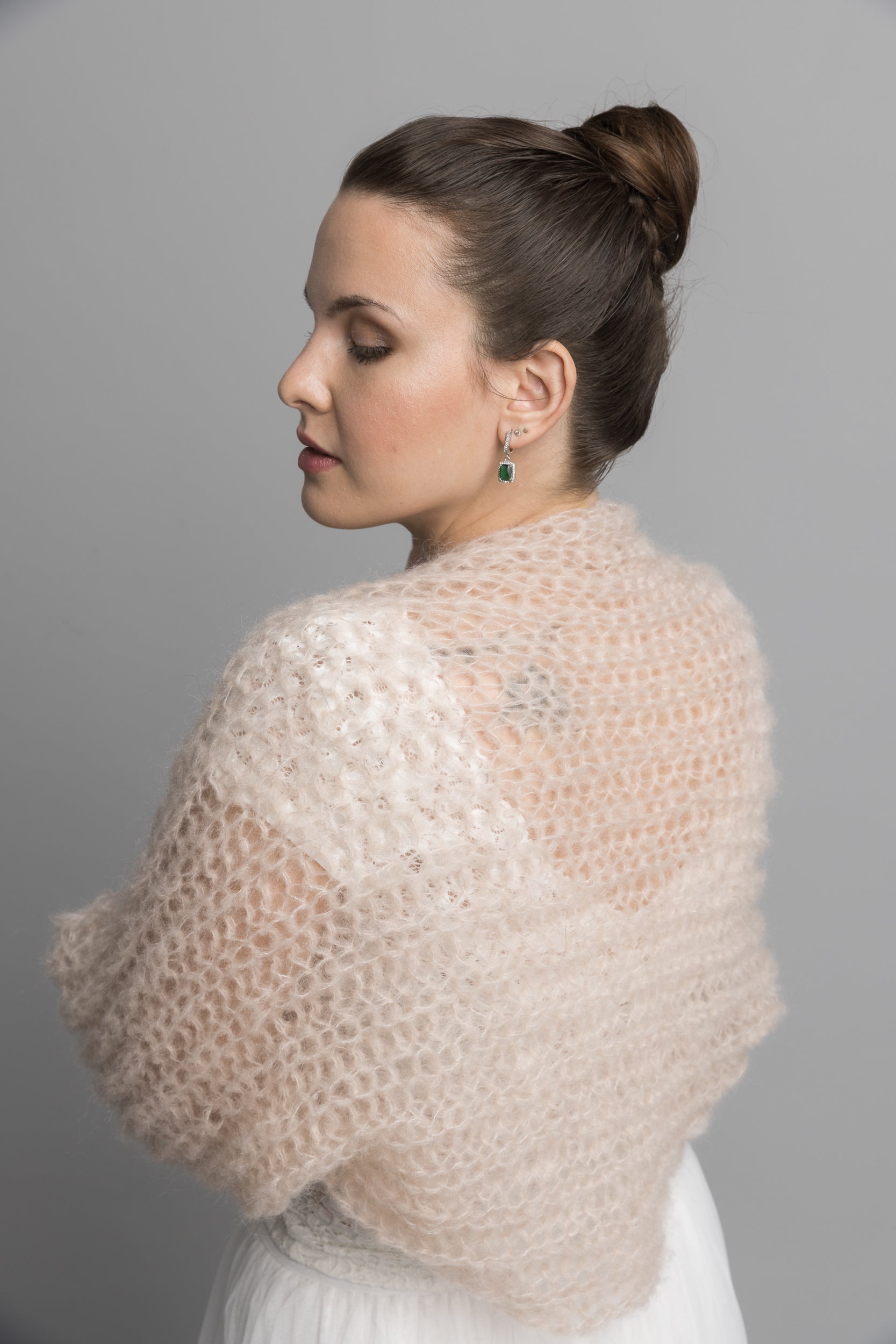 Strickanleitung: 3 D Bolero BREEZE für deine Hochzeit - Beemohr