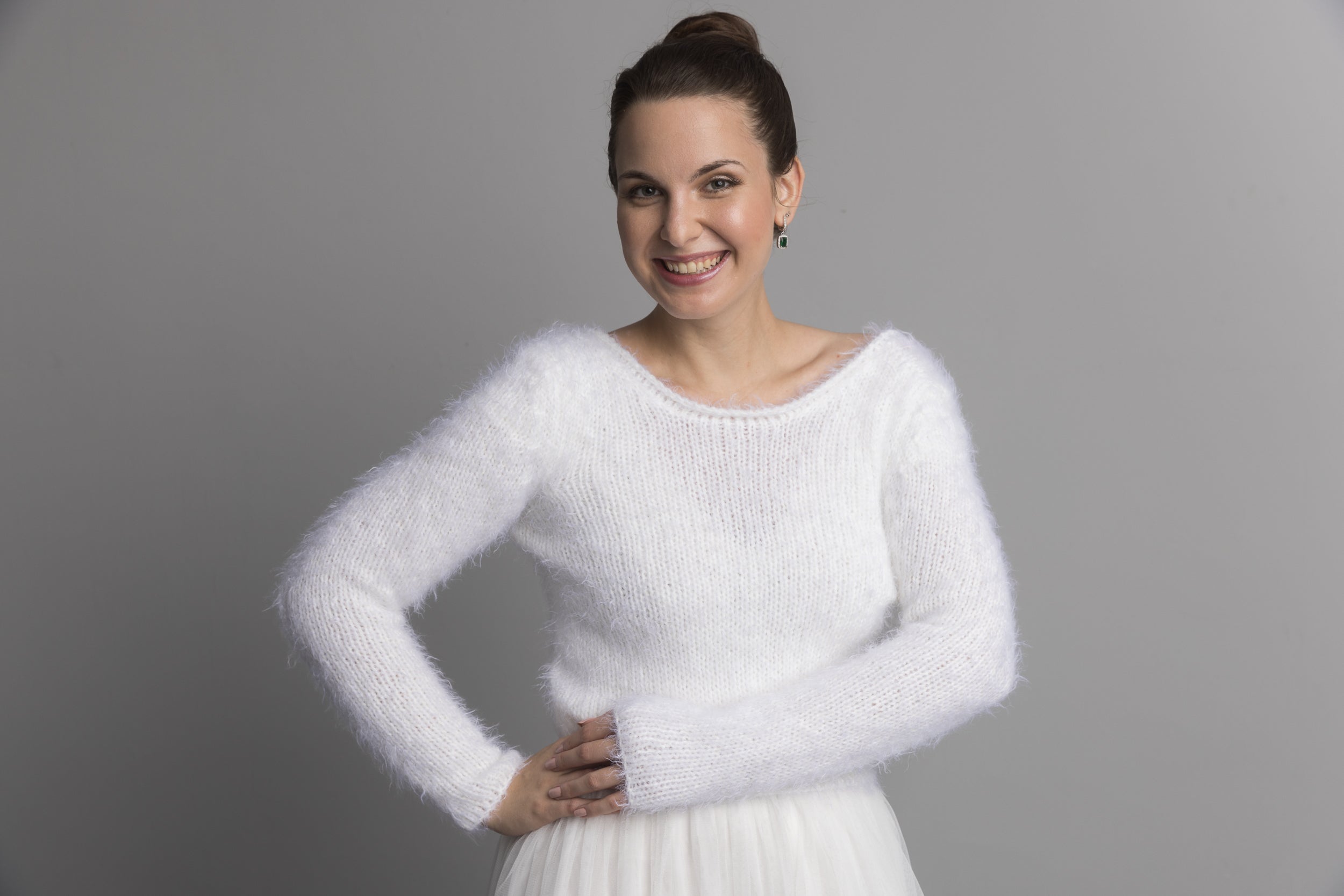 STRICKSET: Kuschelpullover zum selber stricken VICKY - Beemohr