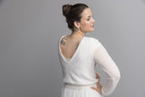 Pullover für die Braut Keira im Muster Mix gestrickt für Hochzeiten - Beemohr