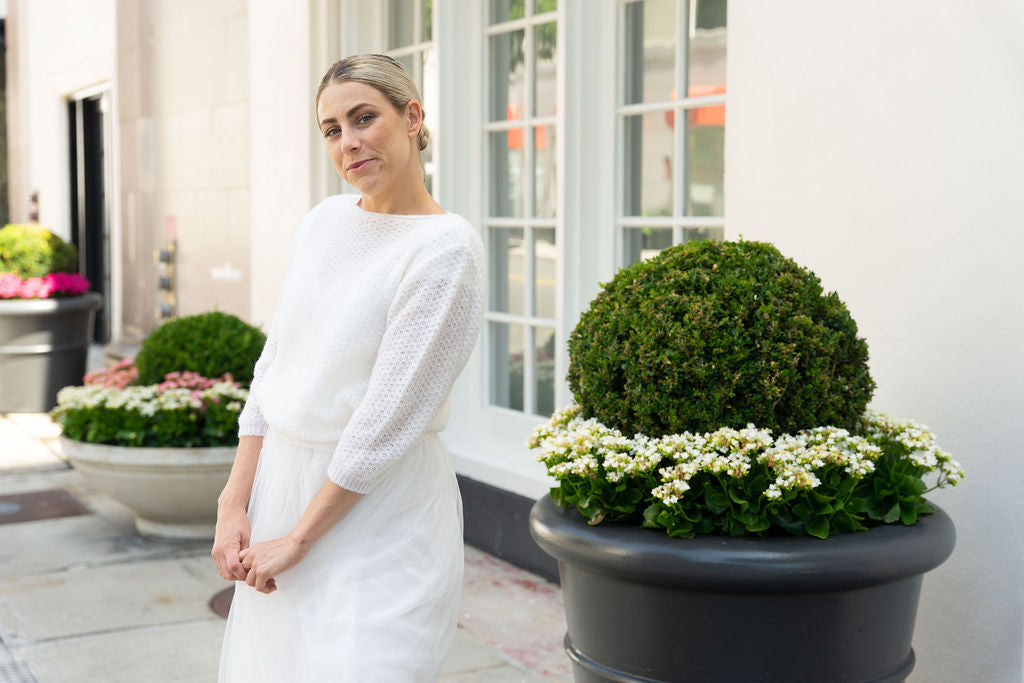 FOR YOU: Pullover für Hochzeiten AIMY mit großem Rücken-Ausschnitt - Beemohr