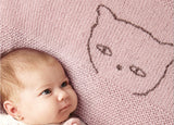 Strickanleitung: Babydecke aus CATENA Merino Fine von Katia zum selber stricken - Beemohr