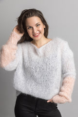 Strickanleitung für einen chunky knit sweater - Beemohr