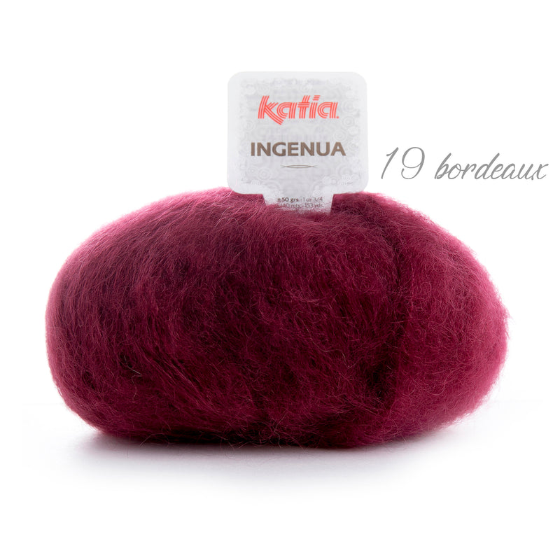 Knit Kit: Strickpullover aus Mohair Wolle in vielen Farben - Beemohr