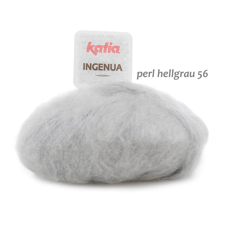 KNIT KIT: Rollkragenpullover zum selber stricken aus Mohair INGENUA von Katia - Beemohr