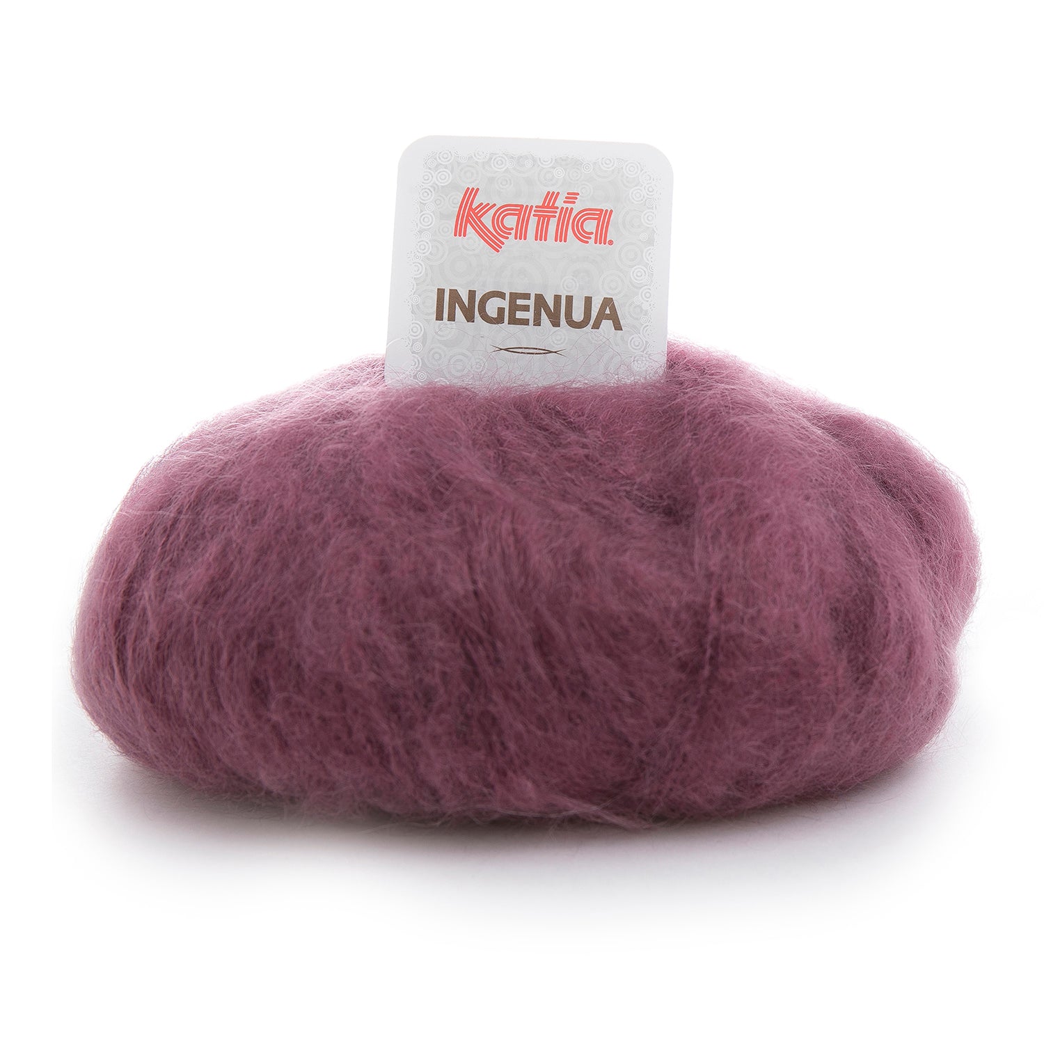 Ingenua Mohair Wolle 58 dunkelmalve