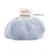 Knit Kit: Zweifarbige Bolero Jacke DUETTA aus Ingenua Mohair - Beemohr