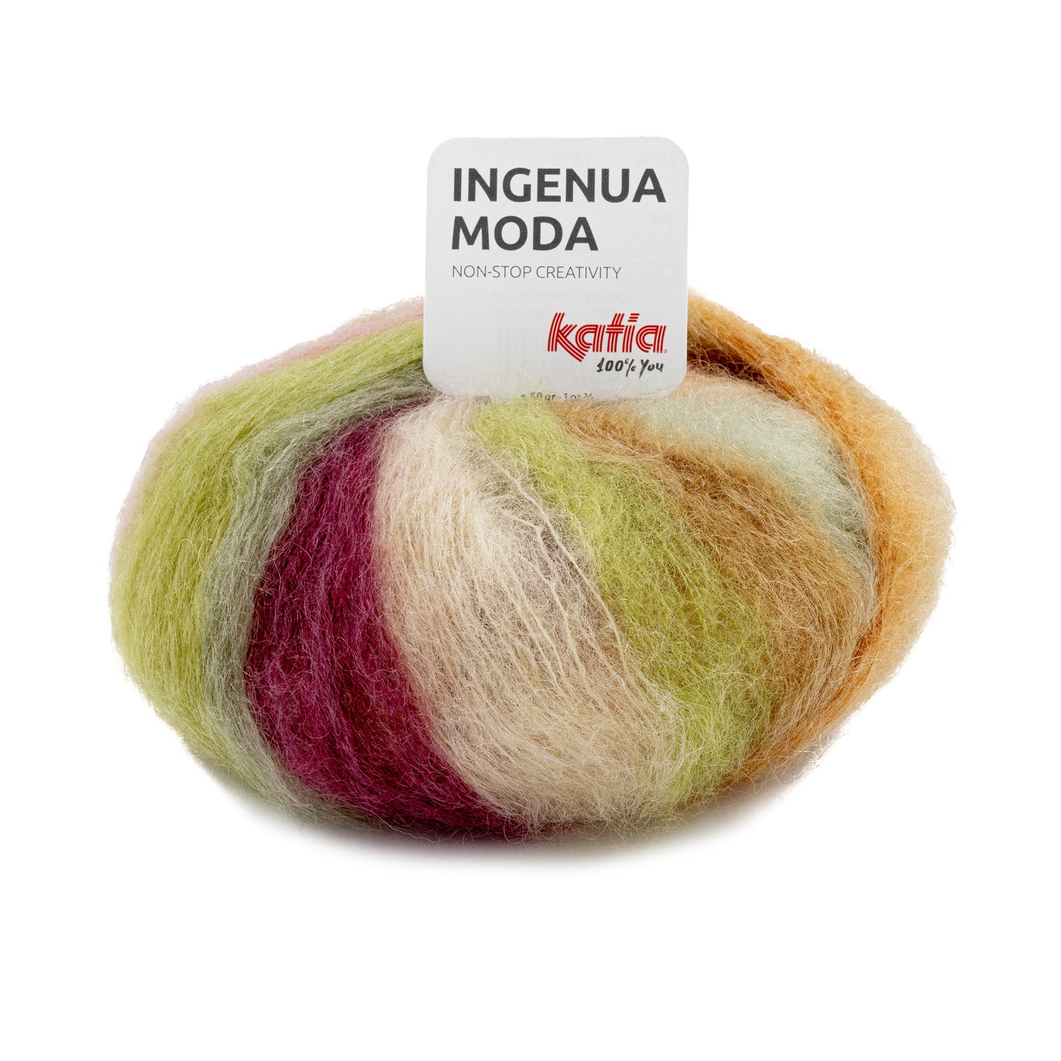 Jetzt wird's bunt mit einem Strickpullover aus INGENUA MODA Wolle von KATIA - Beemohr