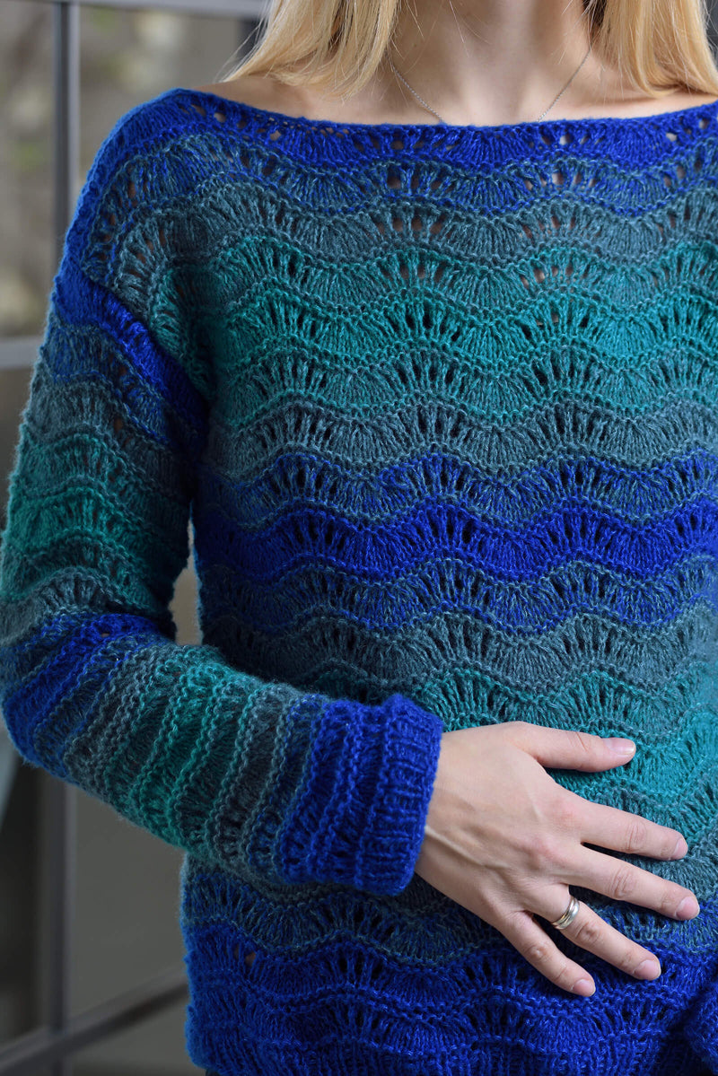 Strickpullover aus Sesia Imperial Wolle weich und hautfreundlich - Beemohr