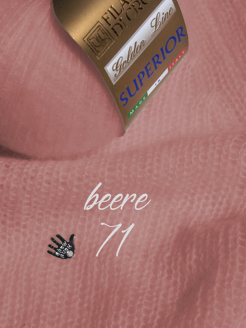 Strickpullover weit fallend PARADISE in weiß & ivory gestrickt für Vintage Weddings - Beemohr