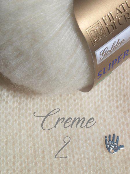 Strickpullover weit fallend PARADISE in weiß & ivory gestrickt für Vintage Weddings - Beemohr