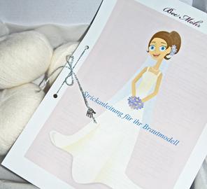 DIY Brautpullover mit Natur Wolle & Strickanleitung - Beemohr