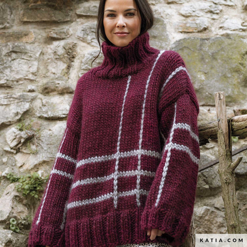 Strickpullover aus Love Wool von Katia bestellen
