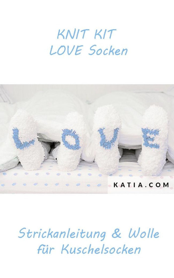 Kuschelige Socken LOVE - die Familien Socken zum selber stricken - Beemohr