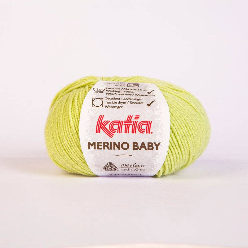 Merino Baby von KATIA 100% Schurwolle weich für Pullover und Jacken stricken - Beemohr