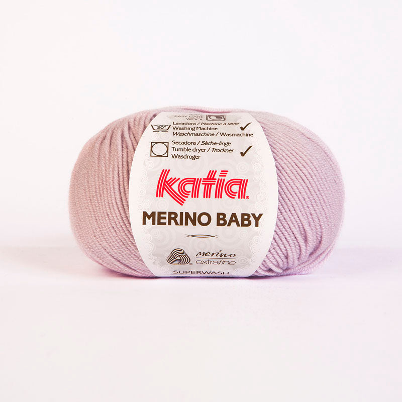 STRICKSET: Babydecke aus Baby Merino von Katia zum Stricken - Beemohr