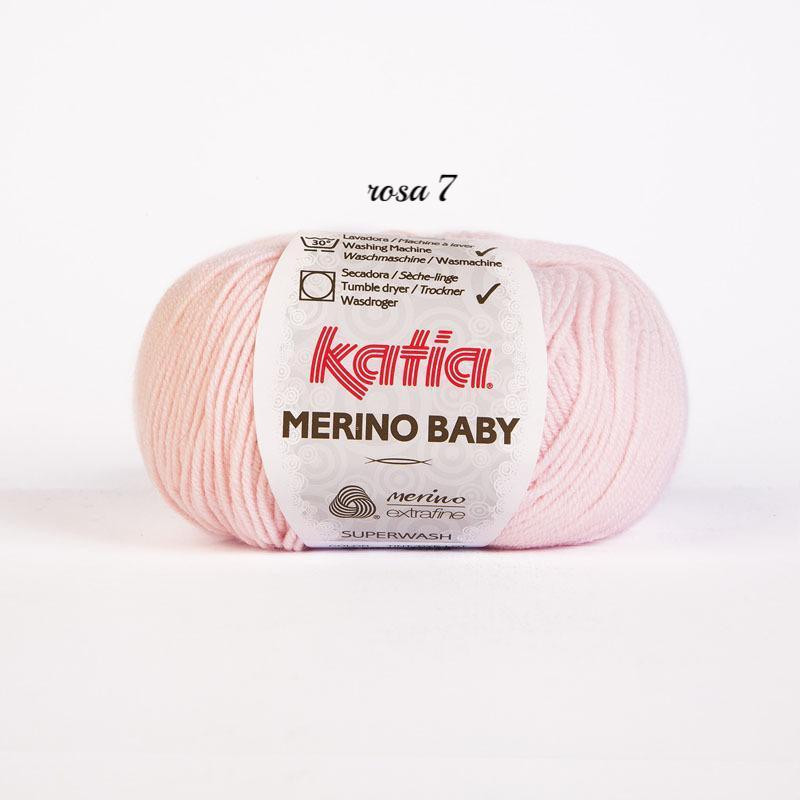 Merino Baby von KATIA 100% Schurwolle weich für Pullover und Jacken stricken - Beemohr