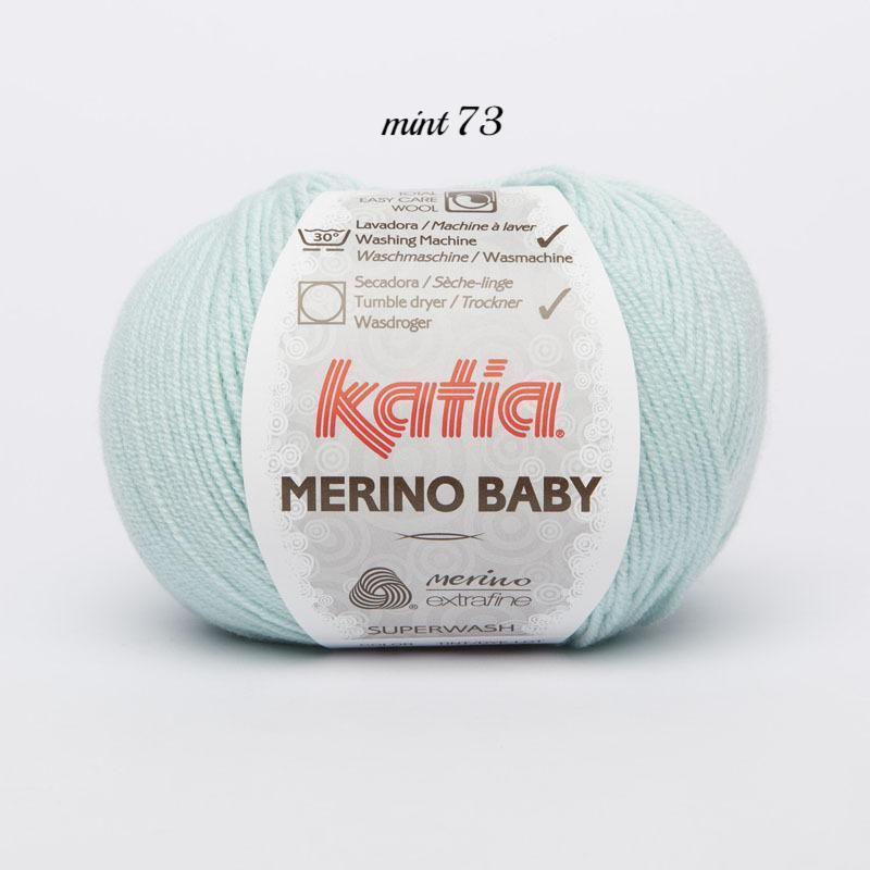 Merino Baby von KATIA 100% Schurwolle weich für Pullover und Jacken stricken - Beemohr