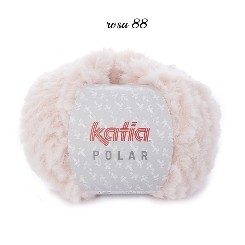 KNIT KIT: Flauschiger Poncho gestrickt aus Polar Wolle von Katia - Beemohr