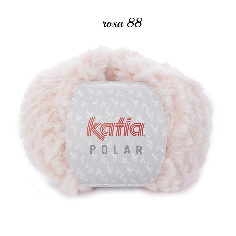 KNIT KIT: Flauschiges Tuch gestrickt aus Polar Fell Wolle super WEICH - Beemohr