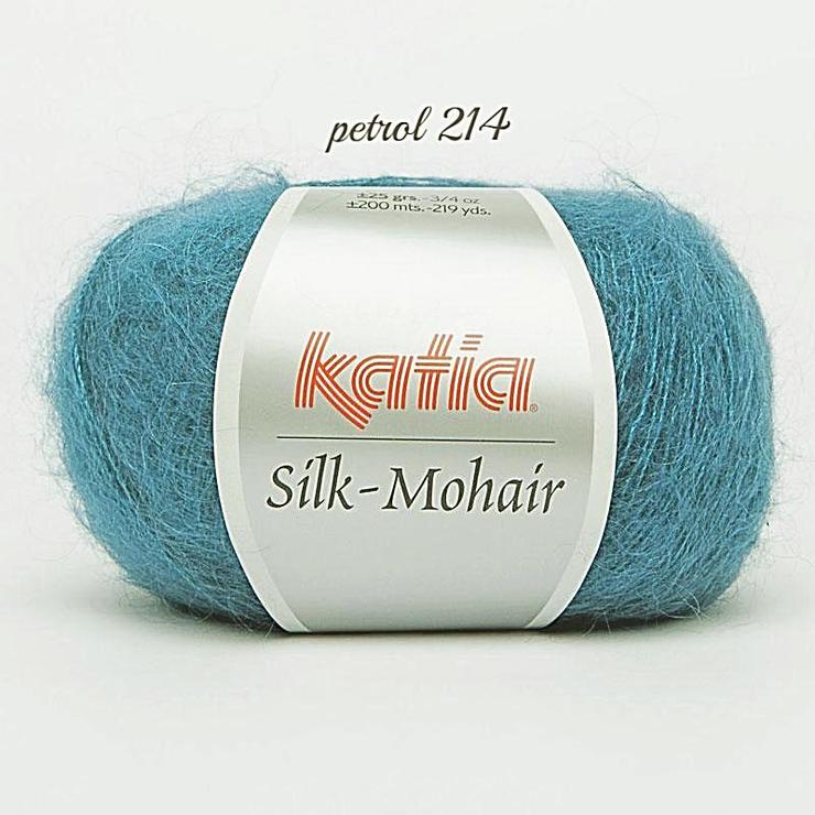 KNIT KIT: Lace Pullover gestrickt aus Mohair mit Seide von Katia - Beemohr