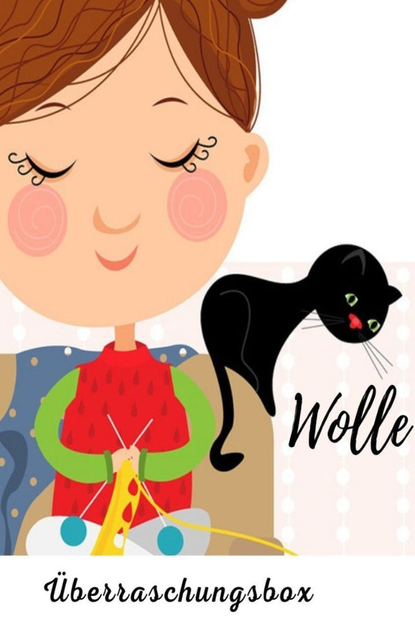 Woll Box aus Merino, Mohair und weiterem Wollknäuel; Wolle zum Testen oder für kleine Geschenke - Beemohr