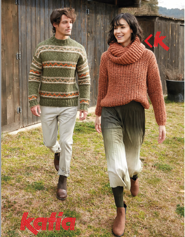 STRICKBOX: Pullover aus Winter Washi Wolle von Katia zum selber stricken - Beemohr