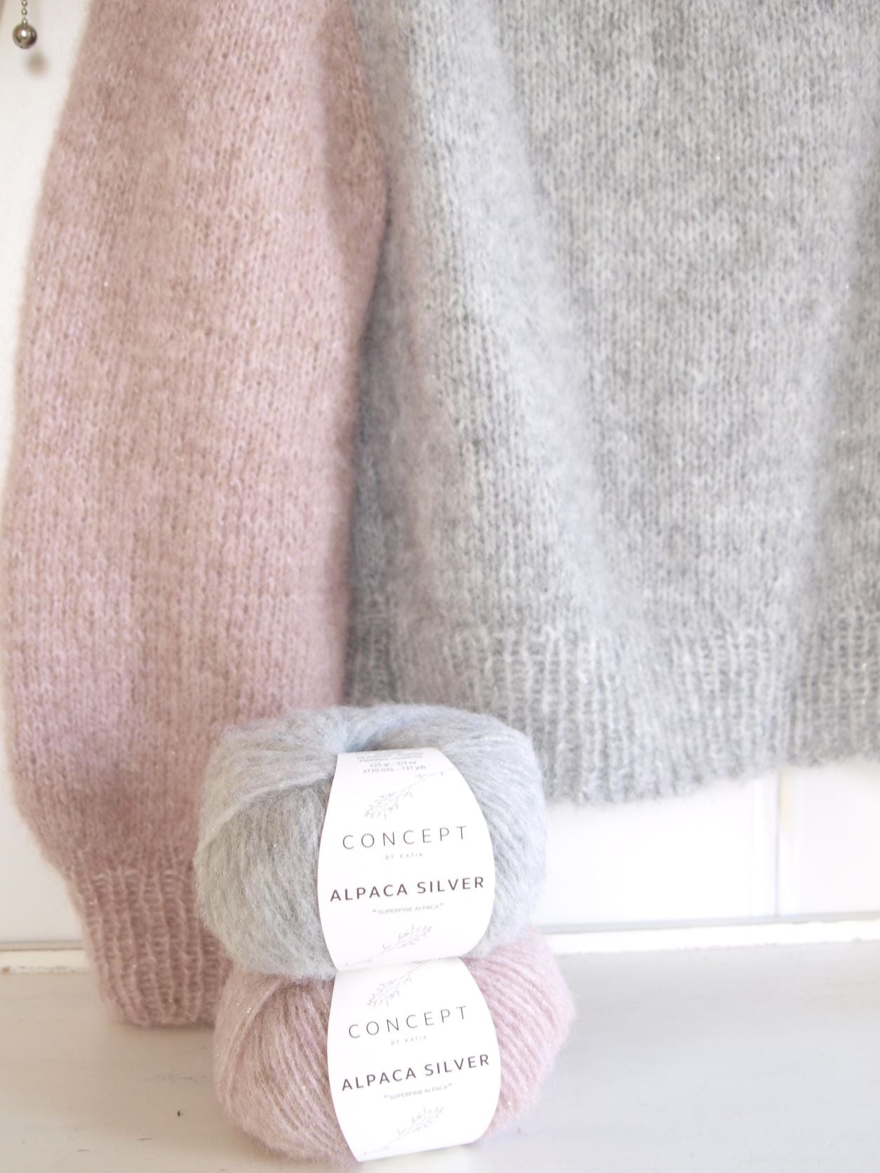 Concept Alpaca Silver von Katia zum Stricken - Beemohr