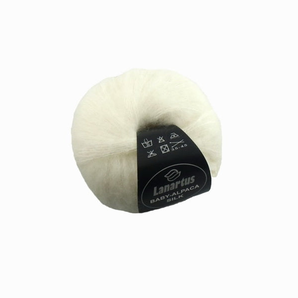 DIY: Strickanleitung für eine Stola aus weichem Baby Alpaka von Lanartus - Beemohr