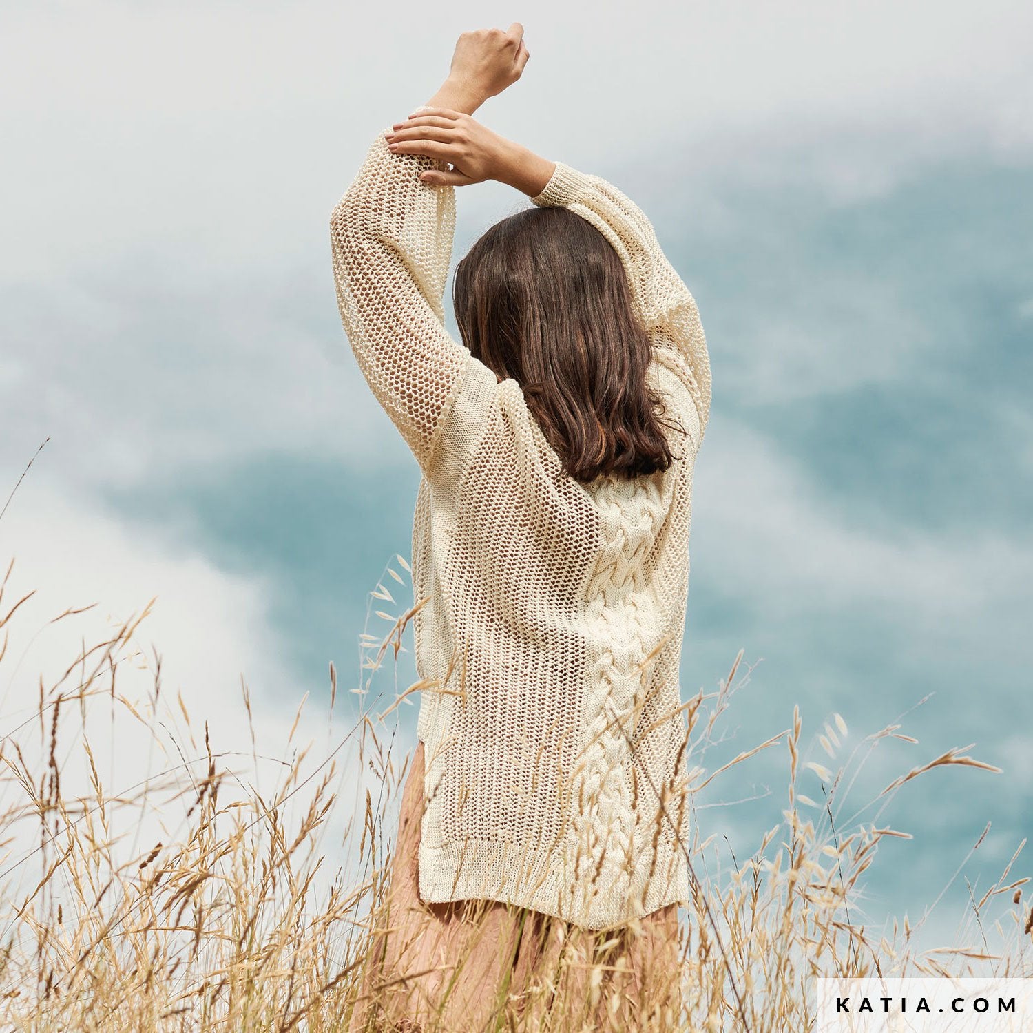 Cotton Cashmere jumper from Katia