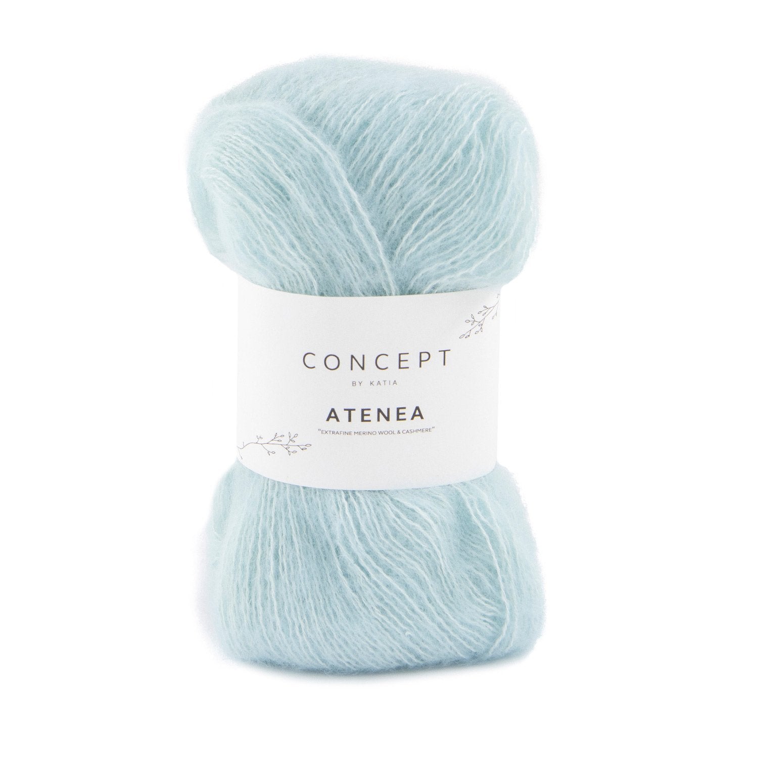 Atenea Mohair hellblau