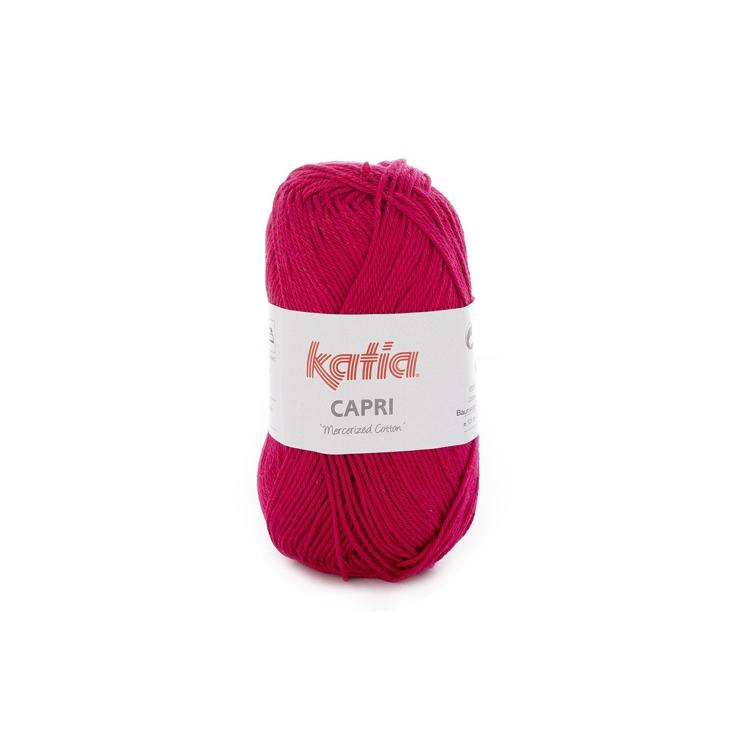 Capri Wolle aus Baumwolle fuchsia