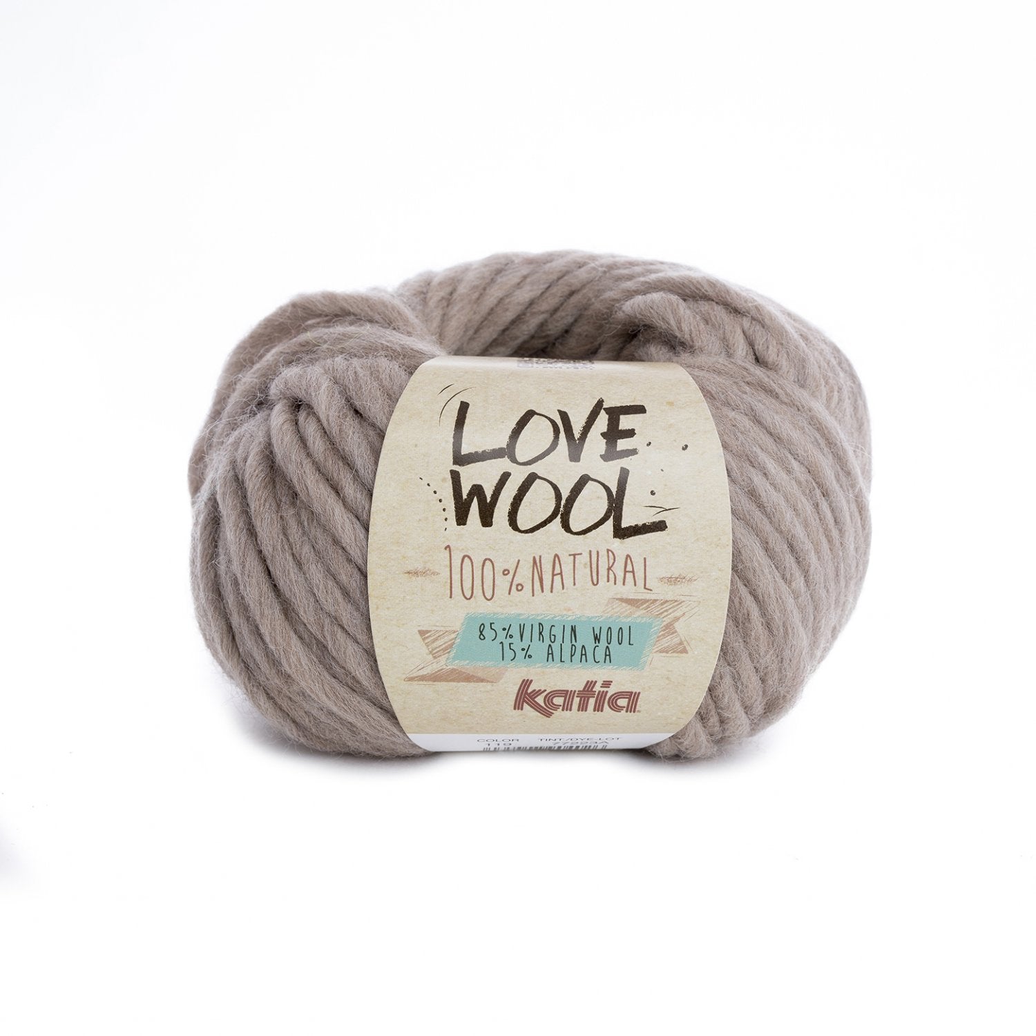 Love WOOL natural von KATIA: Kapuzen - Mantel stricken - Beemohr