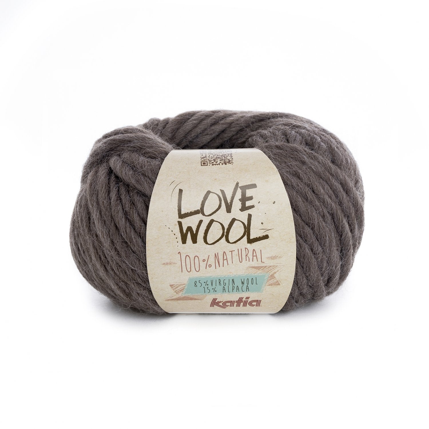 Love WOOL natural von KATIA: Kapuzen - Mantel stricken - Beemohr