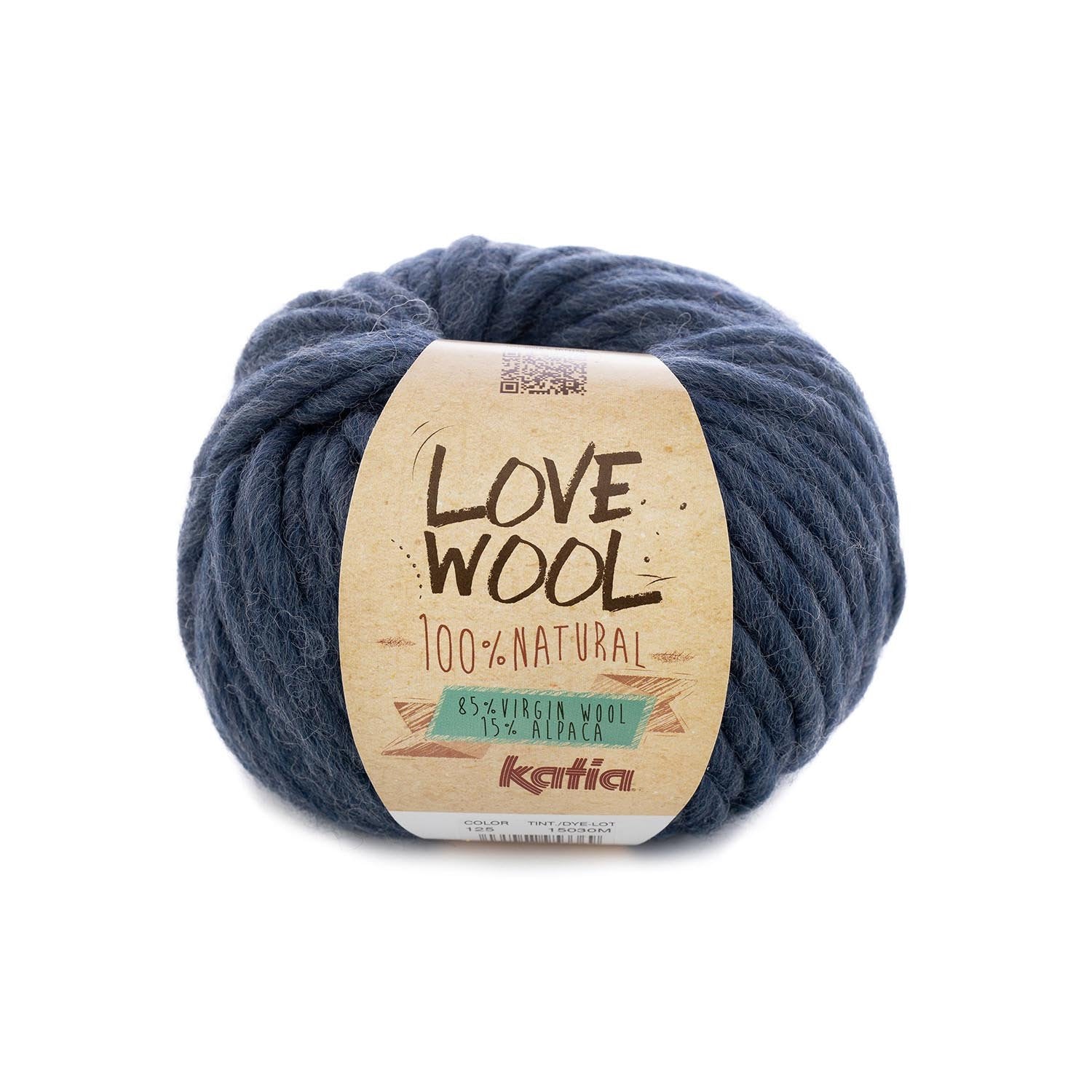 Love WOOL natural von KATIA: Kapuzen - Mantel stricken - Beemohr