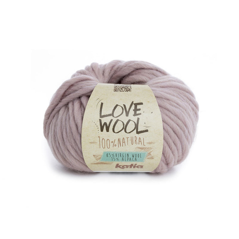 Love Wool dicke Wolle aus natürlichem Garn von KATIA
