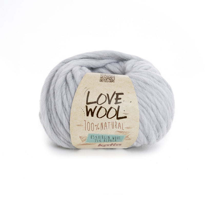 Love Wool dicke Wolle aus natürlichem Garn von KATIA - Beemohr