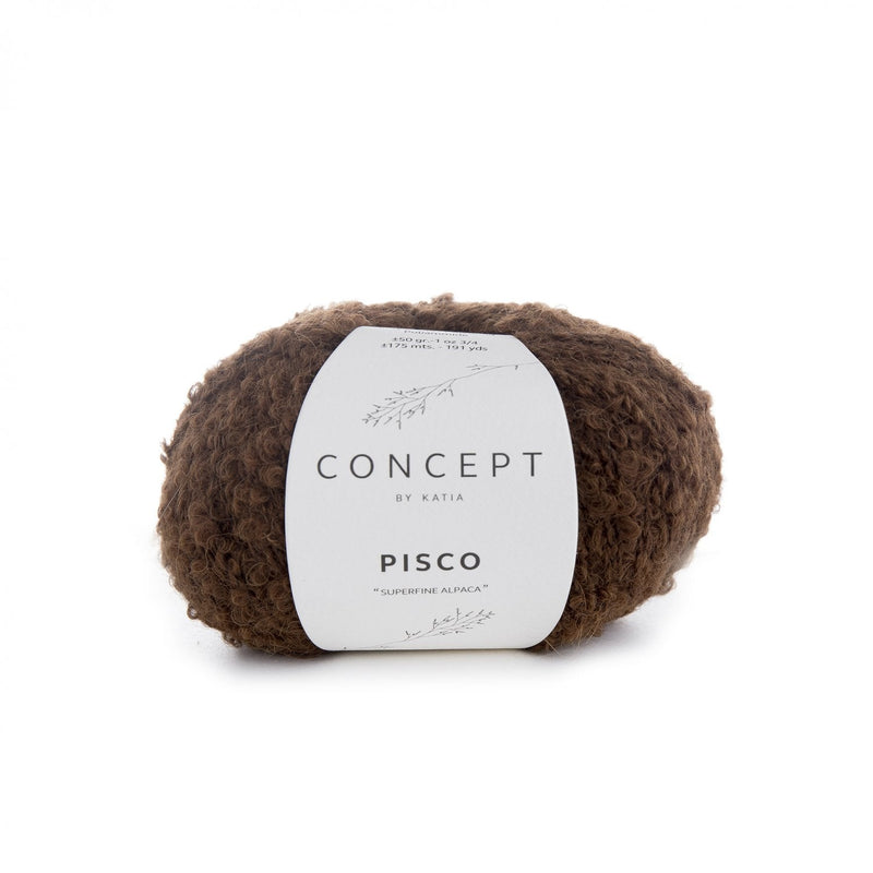 Strickset: Tuch gestrickt mit Pisco Alpaka Wolle von Katia - Beemohr