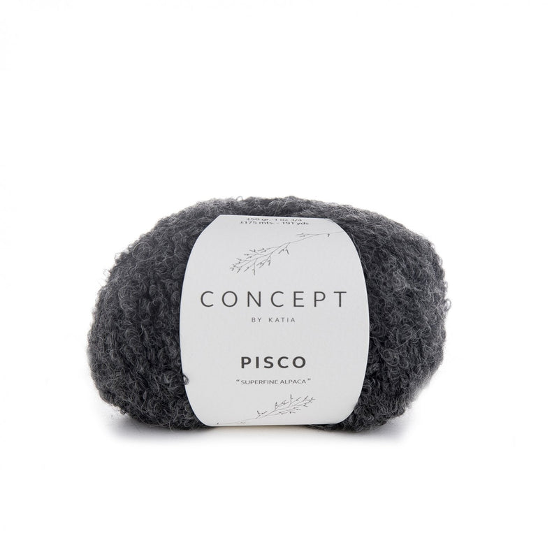 Strickset: Tuch gestrickt mit Pisco Alpaka Wolle von Katia - Beemohr