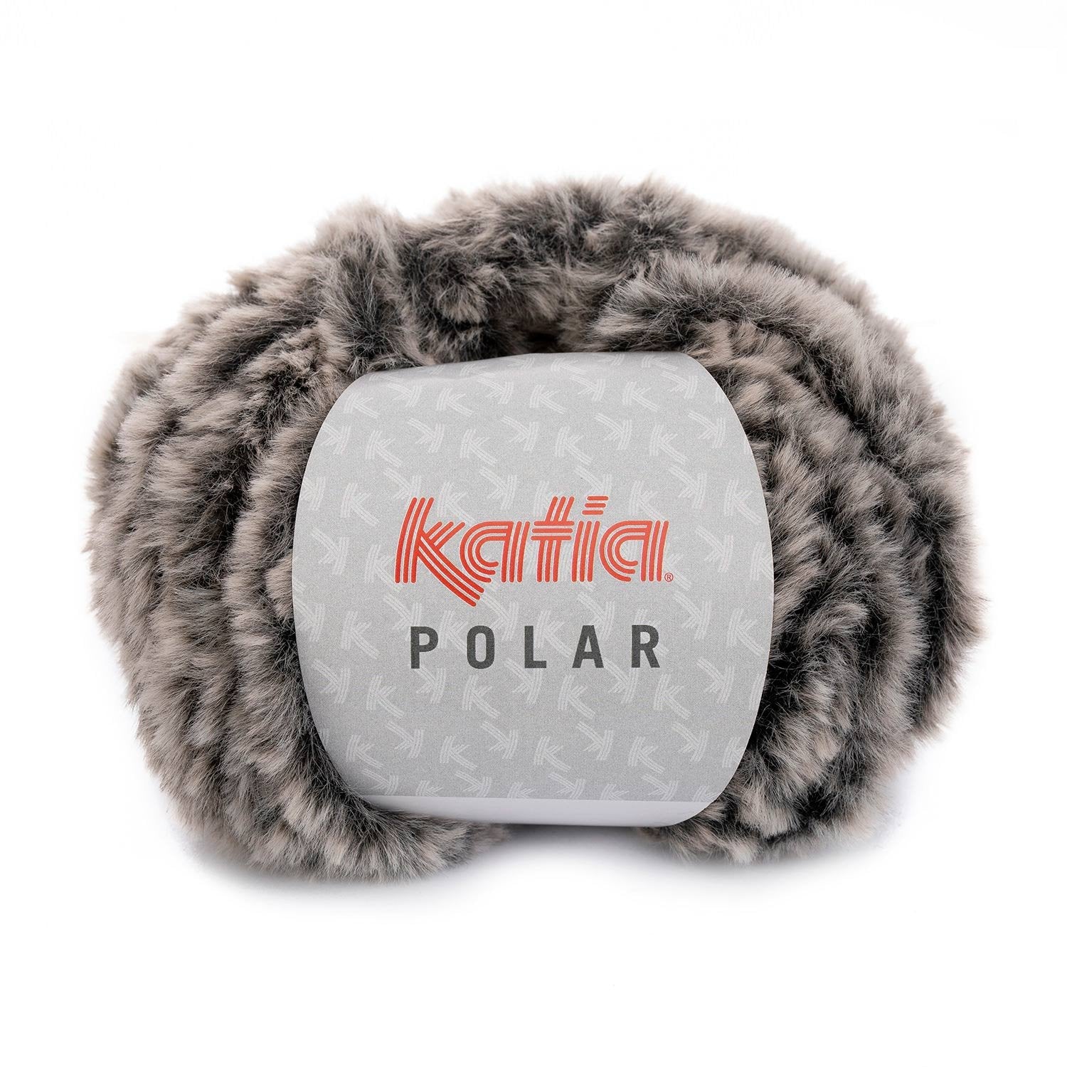 Polar Wolle grau 85