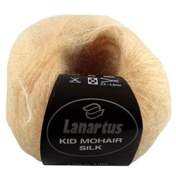 Kid Mohair Silk von Lanartus: Wolle für ihre Strick-Projekte - Beemohr
